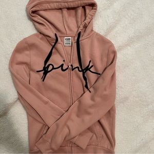 VS PINK Hoodie Zip-Up